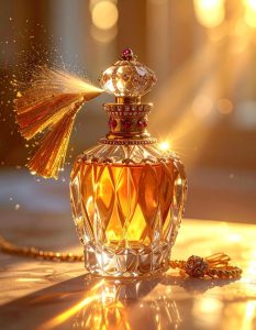 Golden Amber Glow Luxury Perfume